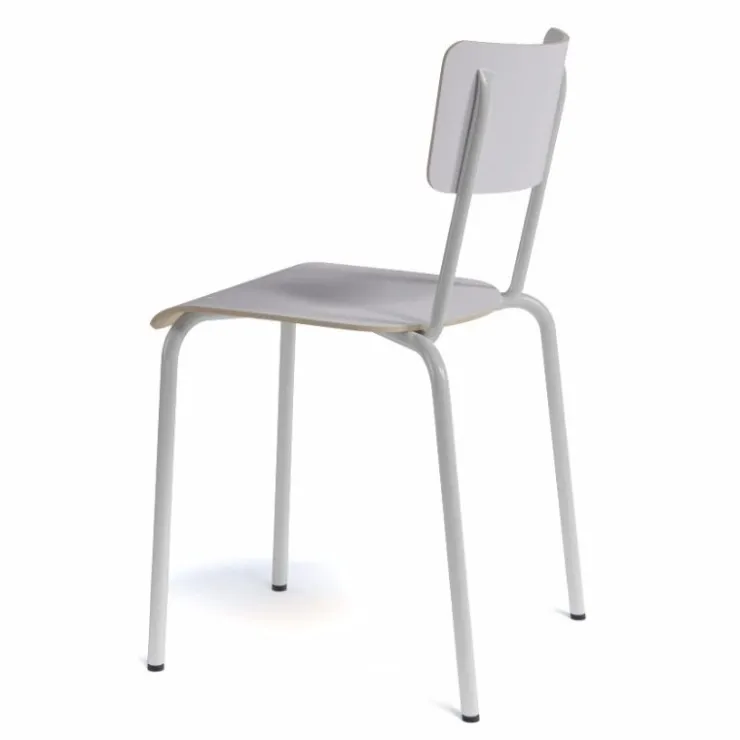 Perfecta Chaise De Cuisine*Collège Chaise d'écolier vintage en métal et bois