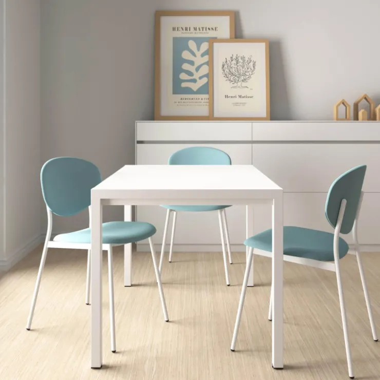 Cancio Table De Cuisine*Concept métal Table en céramique extensible