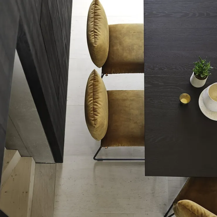 Mobitec Chaise De Salle à Manger|Chaise Salon*Cosy ® Chaise confortable design en tissu et structure métal