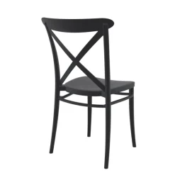 Chaise De Jardin*Cross Chaise de terrasse bistrot empilable en polypropylène