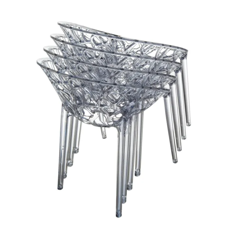Chaise Salon|Chaise Pour Chambre*Crystal Chaise design en polycarbonate