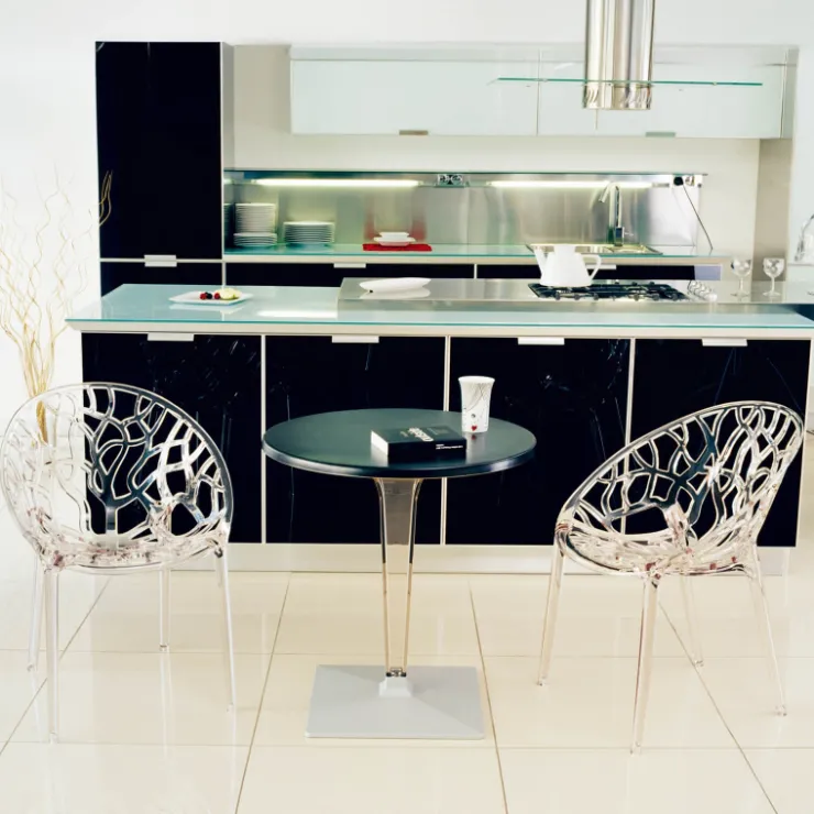 Chaise Salon|Chaise Pour Chambre*Crystal Chaise design en polycarbonate