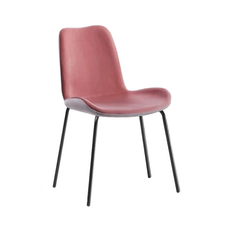 Midj Chaise De Salle à Manger|Chaise Salon*Dalia ® Chaise moderne bicolore en tissu fabriquée en Italie