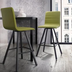 Europea Tabouret Snack (assise +/- 65 Cm)|Tabouret De Bar (assise +/- 80 Cm)*Diego Tabouret snack pivotant de fabrication italienne