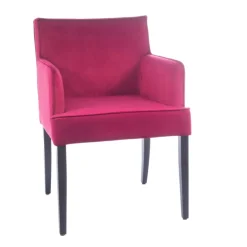 Sessio Chaise De Salle à Manger|Chaise Salon*Diem Fauteuil contemporain rembourré en tissu et pieds en bois