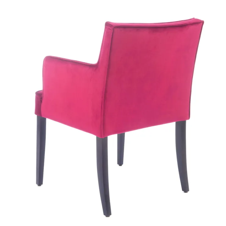 Sessio Chaise De Salle à Manger|Chaise Salon*Diem Fauteuil contemporain rembourré en tissu et pieds en bois