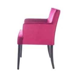 Sessio Chaise De Salle à Manger|Chaise Salon*Diem Fauteuil contemporain rembourré en tissu et pieds en bois
