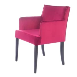 Sessio Chaise De Salle à Manger|Chaise Salon*Diem Fauteuil contemporain rembourré en tissu et pieds en bois
