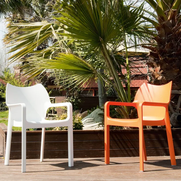 Chaise De Jardin|Fauteuil De Jardin*Diva Fauteuil de jardin en polypropylène