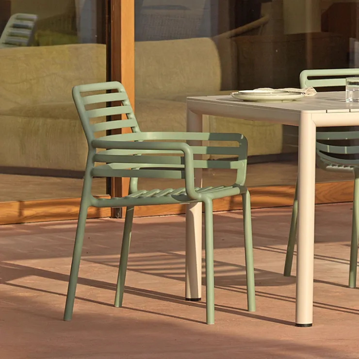 Chaise De Jardin|Fauteuil De Jardin*Doga Fauteuil de jardin design empilable fabriqué en Italie