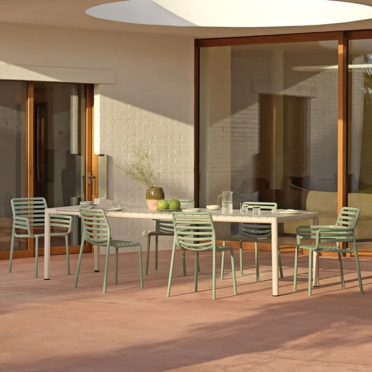 Chaise De Jardin|Fauteuil De Jardin*Doga Fauteuil de jardin design empilable fabriqué en Italie