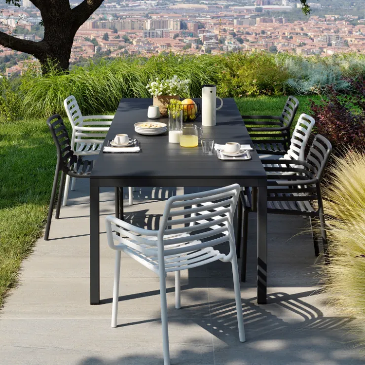 Chaise De Jardin|Fauteuil De Jardin*Doga Fauteuil de jardin design empilable fabriqué en Italie