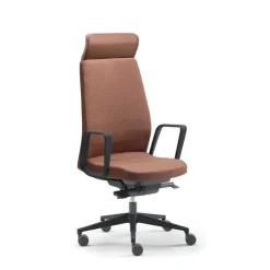 Sokoa Chaise De Bureau|Fauteuil De Bureau*Eden 02 Fauteuil de direction en tissu avec têtière made in France