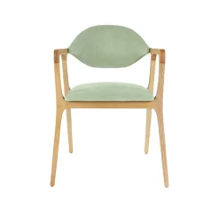 Dasras Chaise De Salle à Manger|Chaise Salon*Eden Fauteuil design en bois massif et tissu