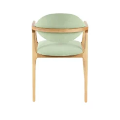 Dasras Chaise De Salle à Manger|Chaise Salon*Eden Fauteuil design en bois massif et tissu