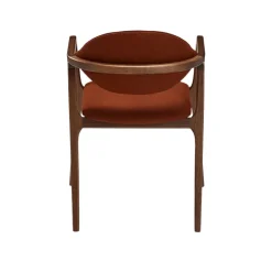 Dasras Chaise De Salle à Manger|Chaise Salon*Eden Fauteuil design en bois massif et tissu