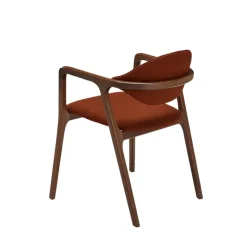 Dasras Chaise De Salle à Manger|Chaise Salon*Eden Fauteuil design en bois massif et tissu