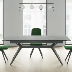 Cancio Table De Salle à Manger*Eiffel Table extensible moderne en Dekton