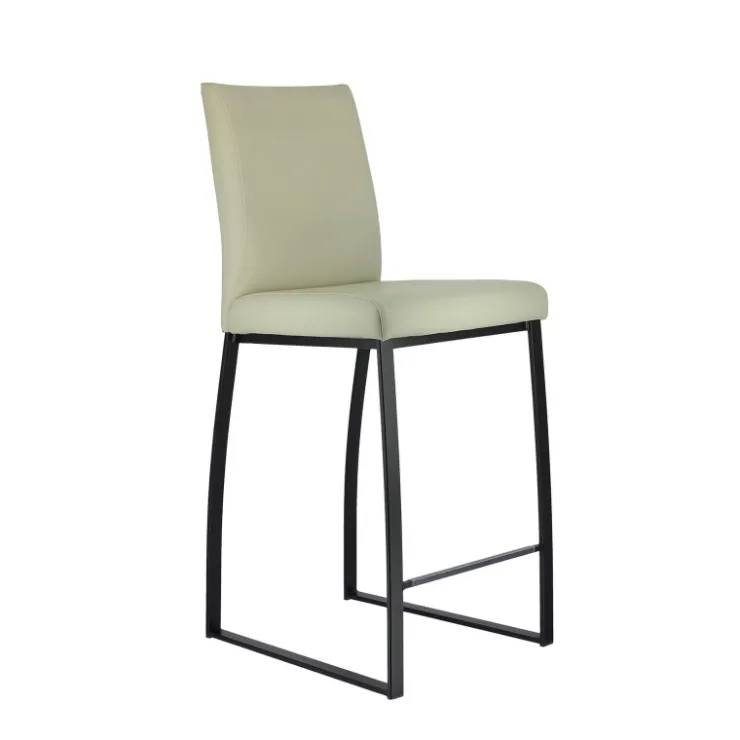 Perfecta Tabouret Snack (assise +/- 65 Cm)|Tabouret De Bar (assise +/- 80 Cm)*Elite Tabouret snack rembourré en simili et métal