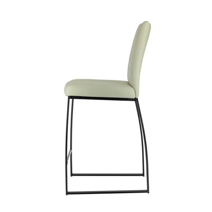Perfecta Tabouret Snack (assise +/- 65 Cm)|Tabouret De Bar (assise +/- 80 Cm)*Elite Tabouret snack rembourré en simili et métal