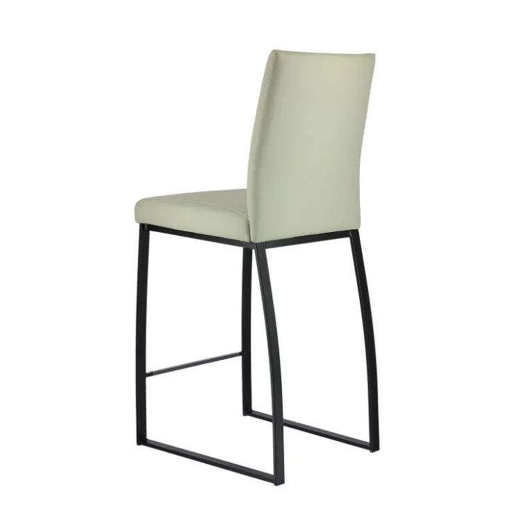Perfecta Tabouret Snack (assise +/- 65 Cm)|Tabouret De Bar (assise +/- 80 Cm)*Elite Tabouret snack rembourré en simili et métal