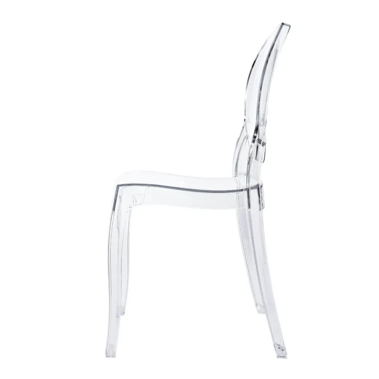 Chaise De Salle à Manger*Elizabeth Chaise enfant transparente médaillon