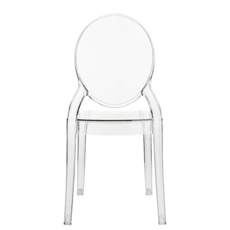 Chaise De Salle à Manger*Elizabeth Chaise enfant transparente médaillon