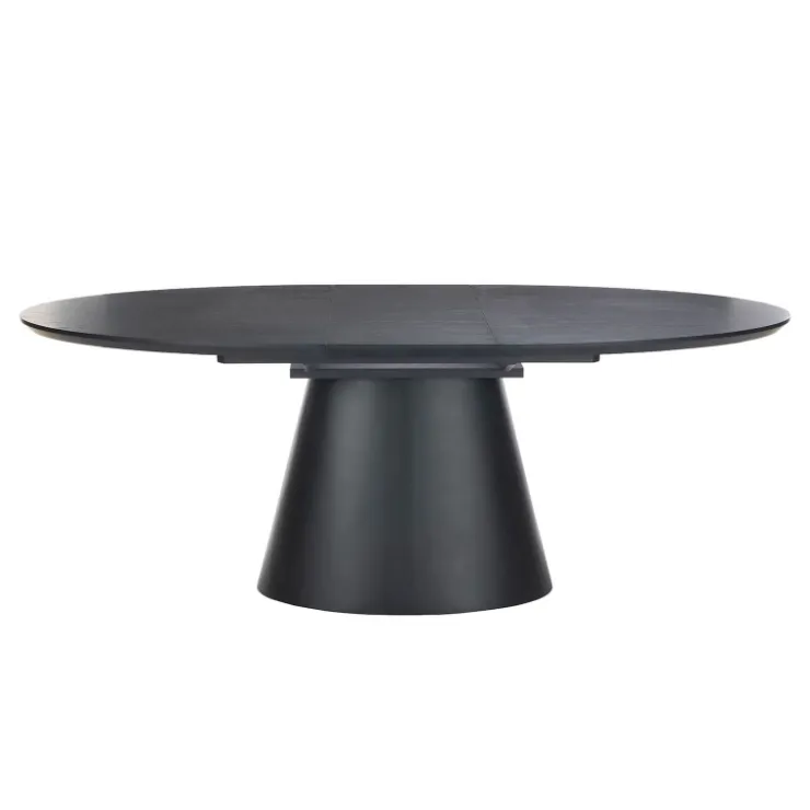Table De Salle à Manger*EllaTable design ovale extensible avec pied central