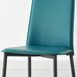 Airnova Chaise De Cuisine*Ely A Chaise moderne en croûte de cuir