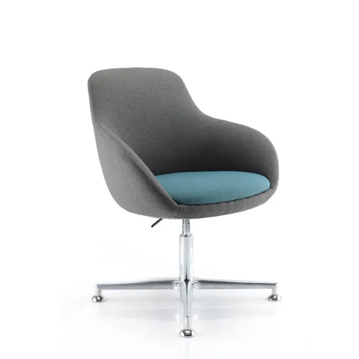 Sokoa Chaise De Salle à Manger|Chaise De Bureau*Eneka 02 Fauteuil bridge pivotant et réglable origine France
