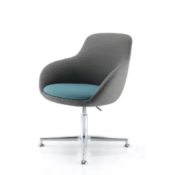 Sokoa Chaise De Salle à Manger|Chaise De Bureau*Eneka 02 Fauteuil bridge pivotant et réglable origine France