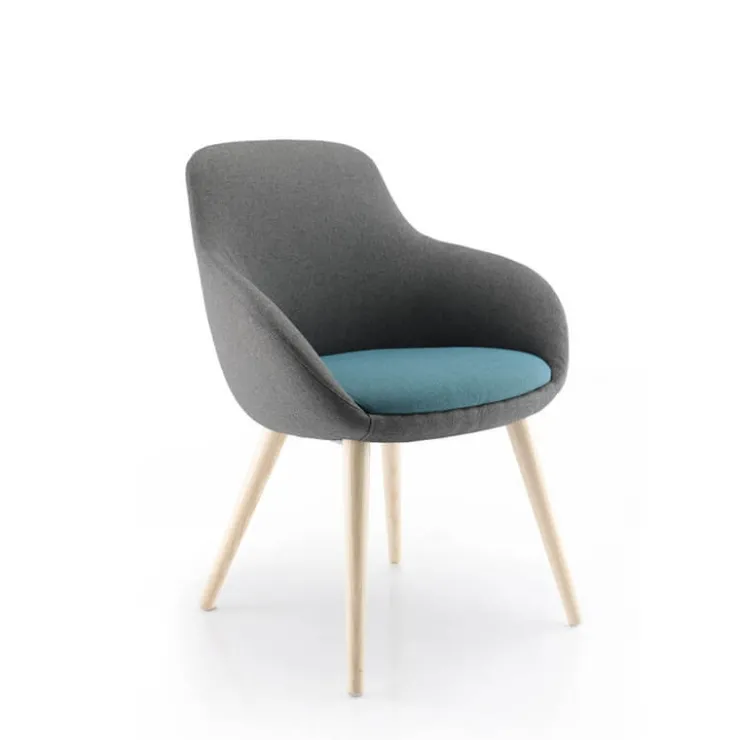 Sokoa Fauteuil De Salon*Eneka 02 Fauteuil made in France confortable en tissu