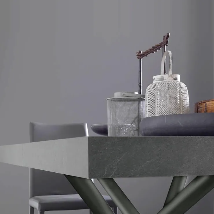 Altacom Table De Salle à Manger*Fahrenheit Table extensible design de fabrication italienne en mélaminé