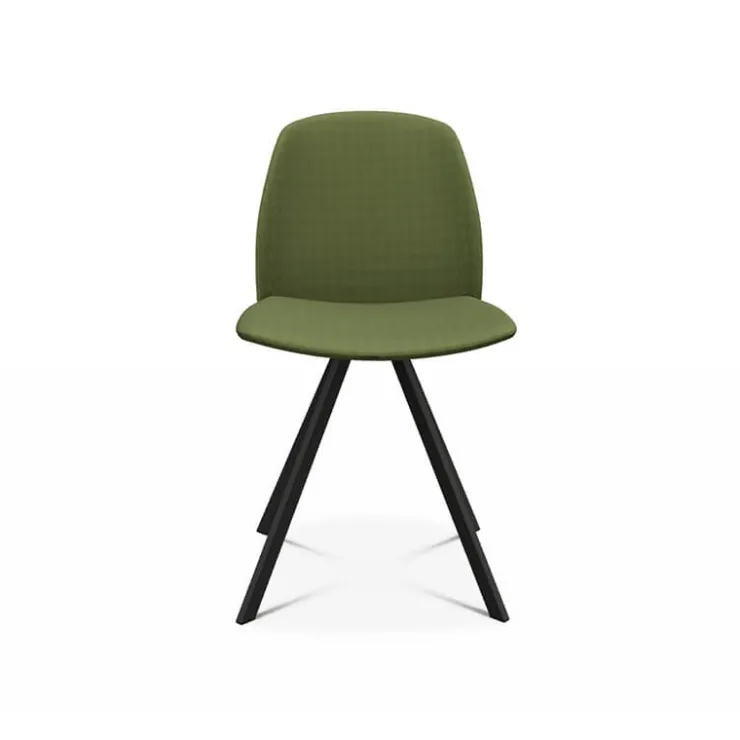 Perfecta Chaise De Salle à Manger|Chaise De Bureau*Figaro Chaise moderne pivotante en tissu fabriquée en Belgique