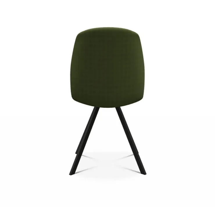 Perfecta Chaise De Salle à Manger|Chaise De Bureau*Figaro Chaise moderne pivotante en tissu fabriquée en Belgique