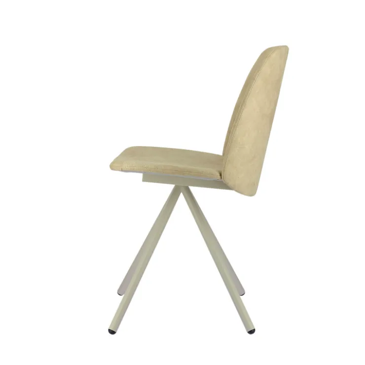 Perfecta Chaise De Salle à Manger*Fiona 2 Chaise moderne en tissu et pieds métal