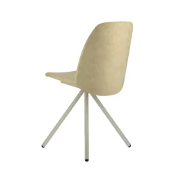 Perfecta Chaise De Salle à Manger*Fiona 2 Chaise moderne en tissu et pieds métal