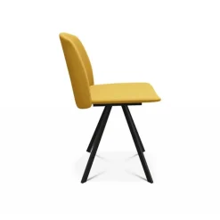 Perfecta Chaise De Salle à Manger*Fiona Chaise moderne en tissu de fabrication belge