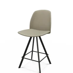 Perfecta Tabouret Snack (assise +/- 65 Cm)|Tabouret De Bar (assise +/- 80 Cm)*Fiona Tabouret snack moderne en tissu fabriqué en Belgique