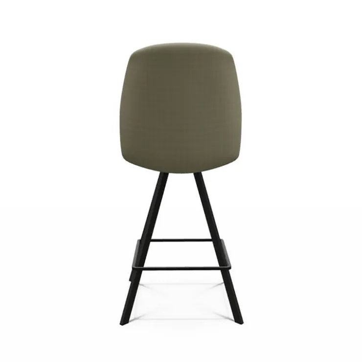 Perfecta Tabouret Snack (assise +/- 65 Cm)|Tabouret De Bar (assise +/- 80 Cm)*Fiona Tabouret snack moderne en tissu fabriqué en Belgique