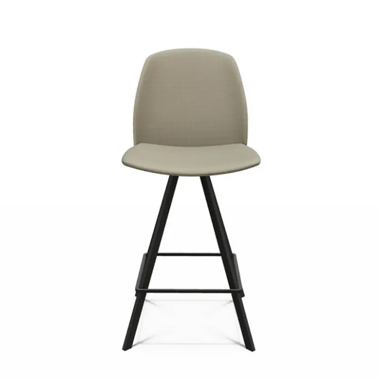 Perfecta Tabouret Snack (assise +/- 65 Cm)|Tabouret De Bar (assise +/- 80 Cm)*Fiona Tabouret snack moderne en tissu fabriqué en Belgique