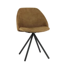 Perfecta Chaise De Salle à Manger|Chaise Salon*Fixie Chaise tendance en tissu et pieds en métal