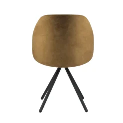 Perfecta Chaise De Salle à Manger|Chaise Salon*Fixie Chaise tendance en tissu et pieds en métal