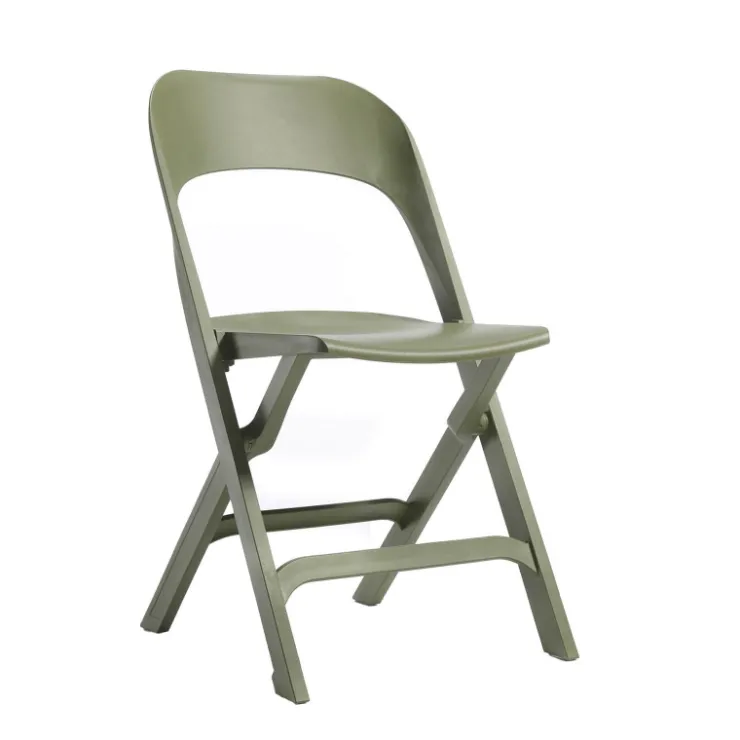 Chaise De Jardin*Flap Chaise de jardin pliante italienne en polypropylène