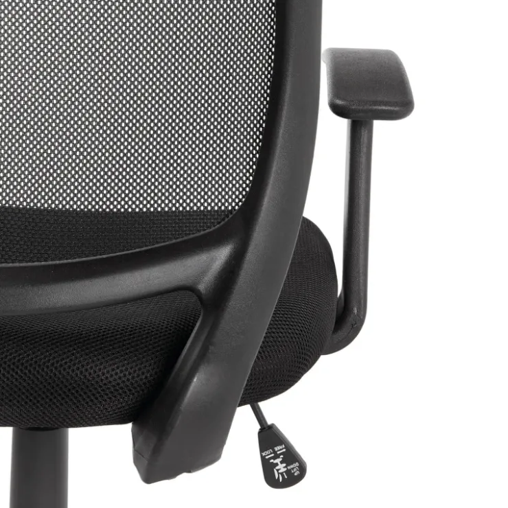 Perfecta Chaise De Bureau|Fauteuil De Bureau*Flex 2Chaise de bureau réglable en tissu avec accoudoirs et roulettes