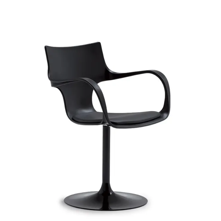 Sovet Italia Chaise De Cuisine|Chaise De Salle à Manger*Flûte Sovet® Chaise design pivotante avec accoudoirs
