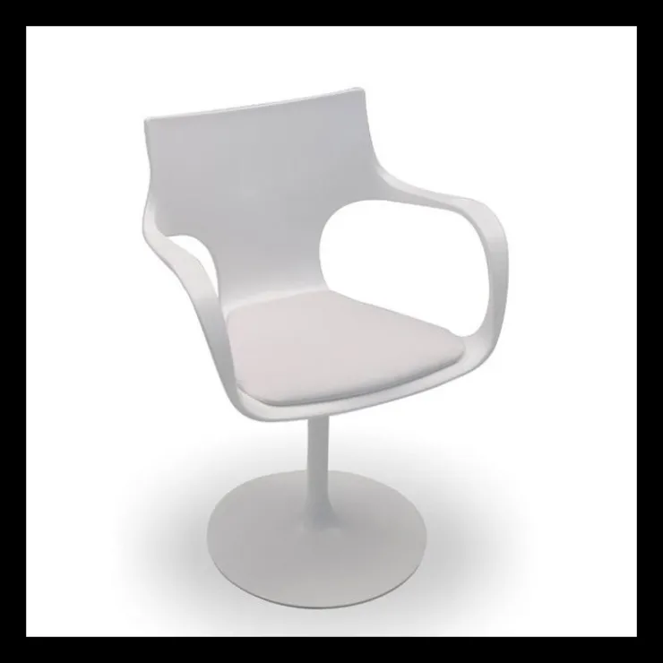 Sovet Italia Chaise De Cuisine|Chaise De Salle à Manger*Flûte Sovet® Chaise design pivotante avec accoudoirs