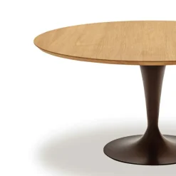 Sovet Italia Table De Salle à Manger*Flûte Sovet® Table ronde design plateau bois