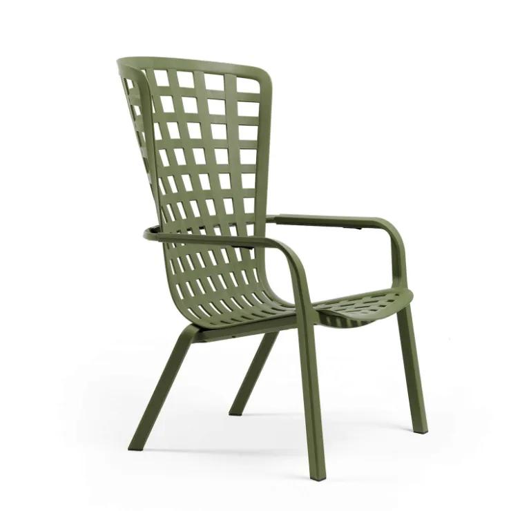Chaise De Jardin|Fauteuil De Jardin*Folio Fauteuil de jardin réglable et empilable en polypropylène design