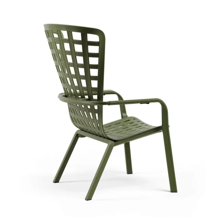 Chaise De Jardin|Fauteuil De Jardin*Folio Fauteuil de jardin réglable et empilable en polypropylène design